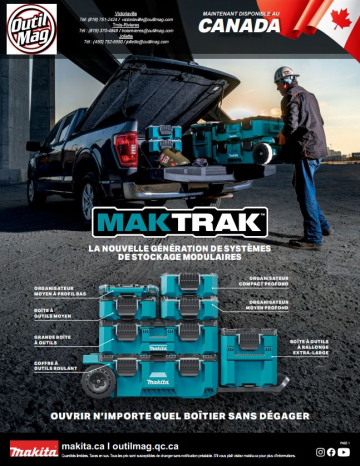 Makita<br>Coffre Maktrak